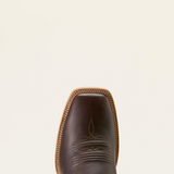 Ariat Mens Preston Wide Square Toe Cowboy Boot - ROASTED COFFEE|RUSTIC ALMOND 10074237