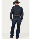 1879 J9 RELAXED BOOTCUT MENS JEANS - Medium Wash style