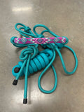 Beaded Rope Halter - Turq BRHT