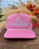 Pink Soft Crown Vaquera Cap