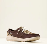 Ariat Ladies Hilo - CHOCOLATE SMOKE|GILDED LEOPARD HAIR ON (10074344)