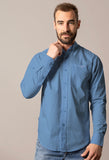 Kimes Ranch Men’s KR Team Shirt - Carbon Blue