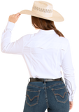 TEK WESTERN WHITE LONG SLEEVE SHIRT
