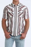 Cinch Arena Flex Shirt - MTW1402015 WHT