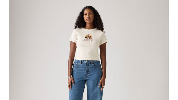 LEVI'S® WOMEN'S GRAPHIC ESSENTIAL SPORTY TEE -Levis Archival Egret
A8798-0059