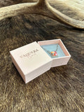 Vaquera Square Necklace Pink Dahlia - MBR9