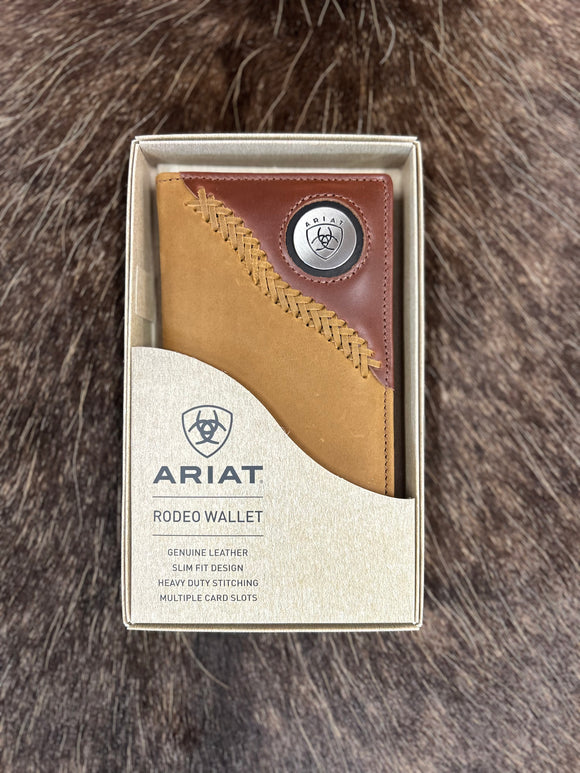 Ariat Rodeo Wallet - Two Toned Stitched