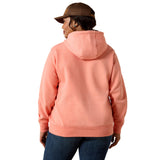 Ariat Logo 2.0 Hoodie - Peach Amber Heather 10071458