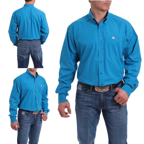 Cinch Mens Classic Shirt - Blue