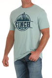 Cinch Men’s Tee Green - MTT1690664