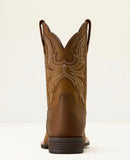 Ariat Kids Westwood Wide Square Toe Western Boot - DISTRESSED BROWN