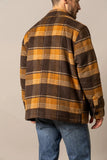 Kimes MARQUETTE WOOL JACKET - Brown