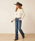 Ariat Mid Rise Olivia Trouser Jeans - Columbia