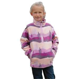 Cruel Denim Desert Print Polar Fleece Pullover