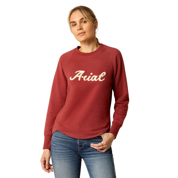 Ariat Benicia Sweatshirt - Burnt Russet