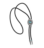 Boot Stitch Turquoise Bolo Tie - BT6604