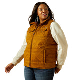 Ariat Grizzly Quilted Vest - BRUMBLY PRINT