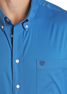 Rock & Roll Solid Classic Blue Shirt