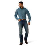 Ariat Men's Jordi Fitted Shirt - POSEIDON GEO PRINT 10071600