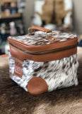 Cowhide Cosmetic Bath / Toiletries Bag