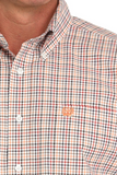Cinch MEN'S PLAID BUTTON-DOWN WESTERN SHIRT - WHITE