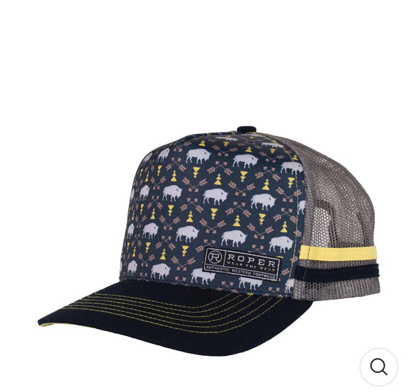 Roper Trucker Cap - RC2501 - Navy