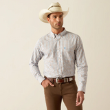MEN'S ARIAT WRINKLE FREE BRENDAN FITTED LONG SLEEVE SHIRT - 10054665