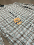 Panhandle Slim Mens Button Up - Teal 81 Rough Stock