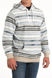 Cinch MEN'S BLANKET STRIPE HOODIE - MULTI