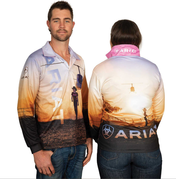 Ariat Unisex Fishing Shirt - Outback Cowgirl