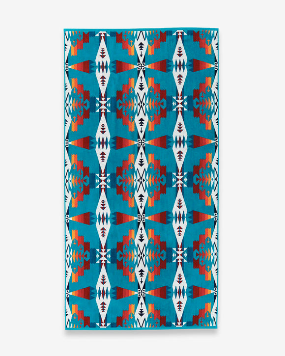 Pendleton BEACH TOWEL TUCSON TURQUOISE