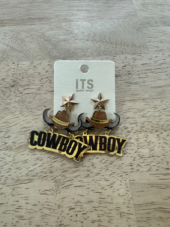 Cowboy Earrings