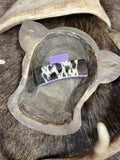 Cowhide Hair Clip
