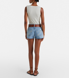 7FAMK June Shorts - Round Up with Raw Cut - 7UDD0066-3PI