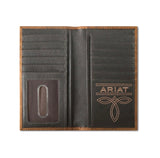 Ariat Mens Rodeo Boot Stitch Wallet Brown - A3565902
