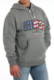 MEN'S VINTAGE CINCH 1996 HOODIE - GRAY