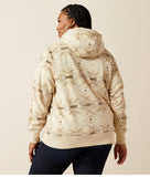 Ariat Logo 2.0 Hoodie - SANDSTONE SOUTHWEST PRINT
