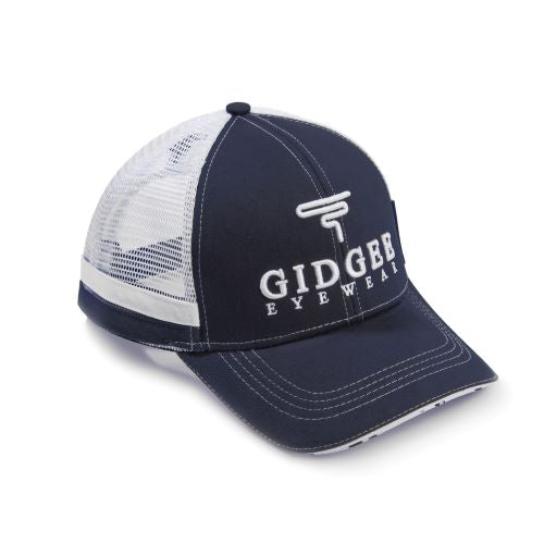 GIDGEE EYEWEAR TRUCKER CAP – NAVY