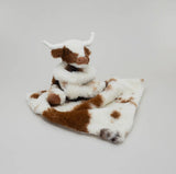 Longhorn Highland Cow Plush Baby Soft Toy Soother Comforter