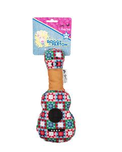 Dolly Doggy Parton Guitar Dog Toy