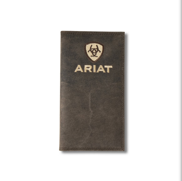 ARIAT RODEO CRAZY HORSE BROWN - ACCESSORIES WALLET - A3556502