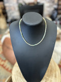 Natural Green Stone Beaded Choker - CKG110