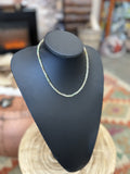 Natural Green Stone Beaded Choker - CKG110