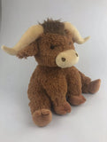 Horny Highland Cow Plush Toy - Medium