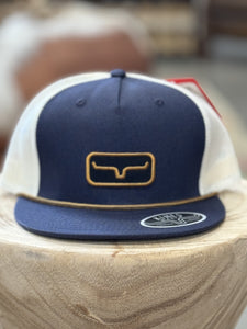 Kimes Ranch Workhard Trucker Hard - Navy