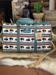 Ariat Duffel Bag - Buffalo Print Multi