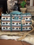 Ariat Duffel Bag - Buffalo Print Multi