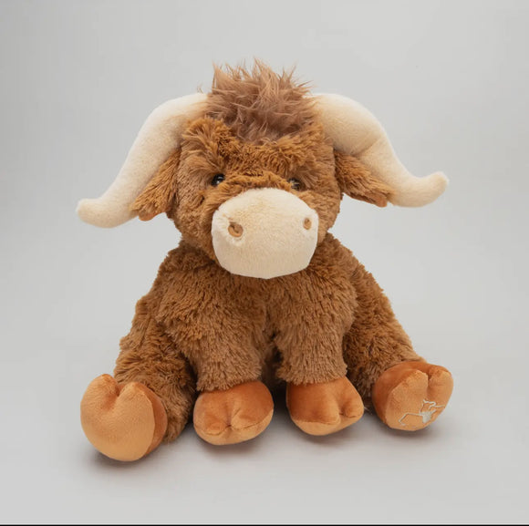 Horny Highland Cow Plush Toy - Large