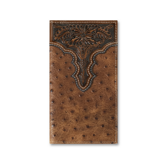 ARIAT RODEO OSTRICH PRINT FLORAL - ACCESSORIES WALLET - A3553102