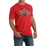 MEN'S CINCH JEANS COWBOYS TEE - RED